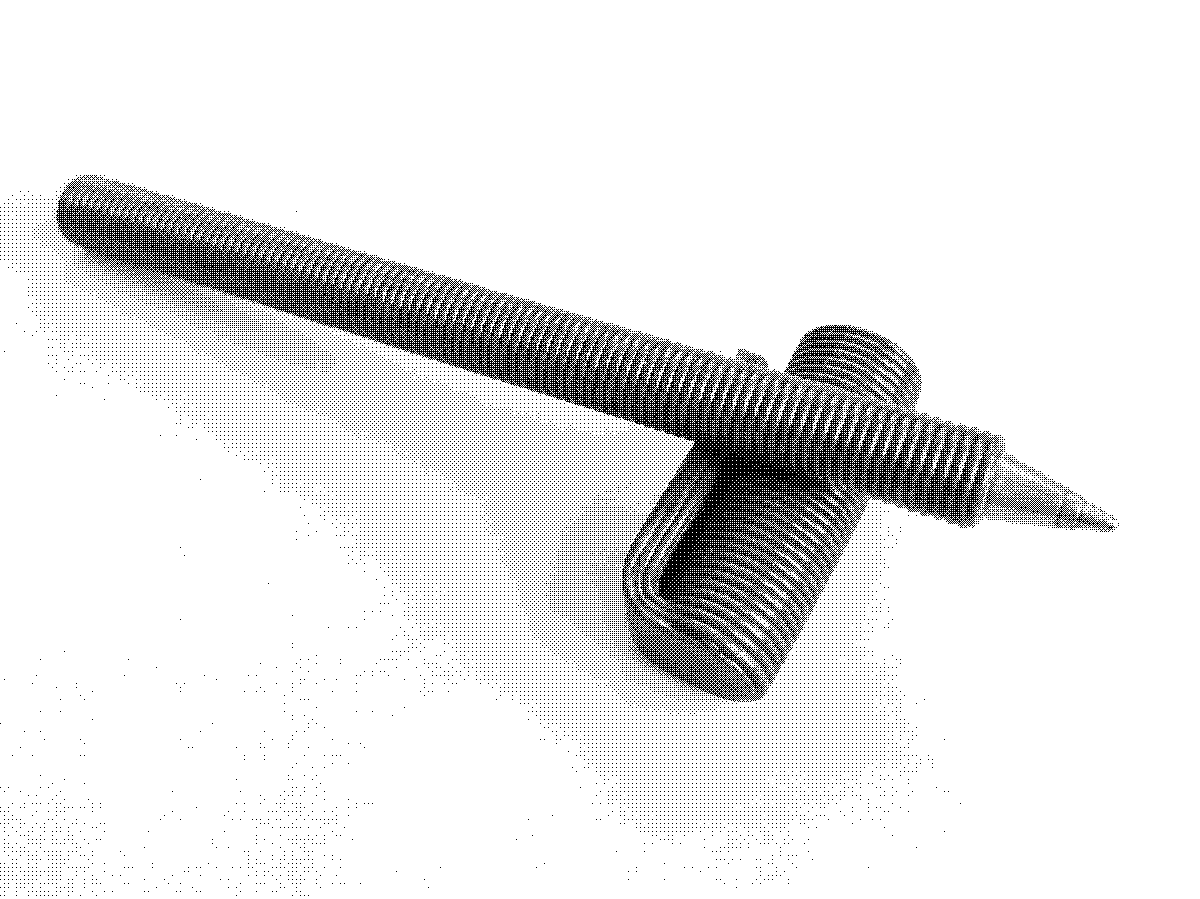 Crayon spiral imprimé en 3D